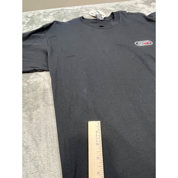 Vintage Mountain Dew Mens Black L/XL Shirt Made In USA Do The Dew - Picture 8 of 10